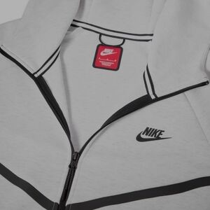 Nike Gray Zip Up Sweater